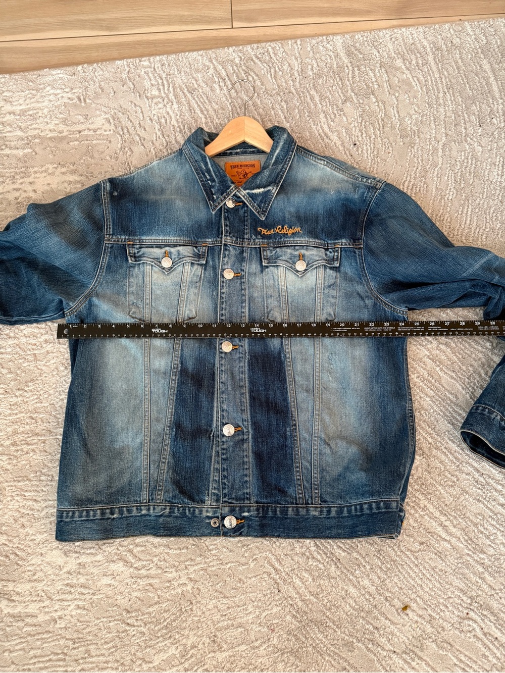True Religion Rebels Motorcycle Club Denim Jacket 🏍️